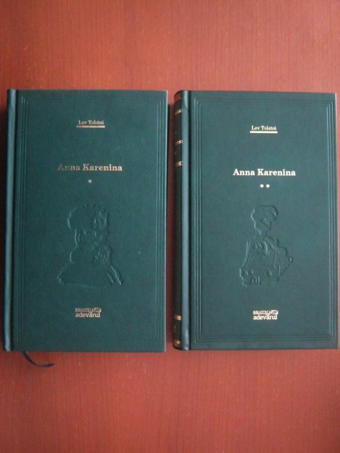 Anticariat: Lev Tolstoi - Anna Karenina (2 volume) (Adevarul)