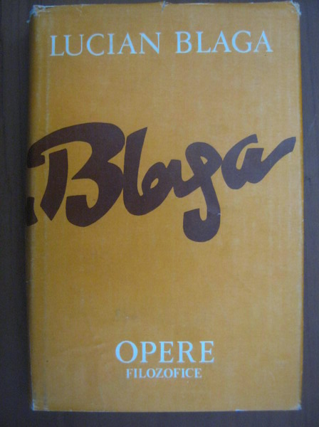 Anticariat: Lucian Blaga - Opere, volumul 9 (Trilogia culturii)