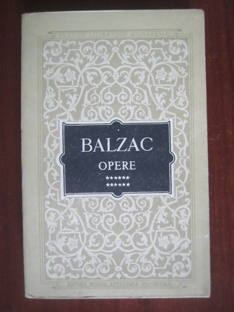 Anticariat: Balzac - Opere (volumul 12)