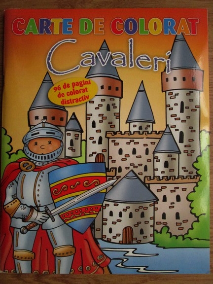 Anticariat: Carte de colorat. Cavaleri