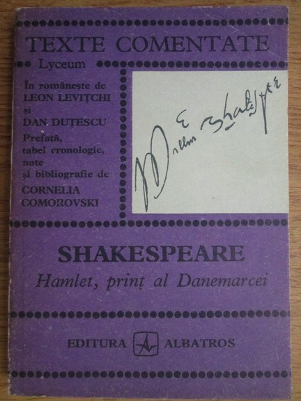 Anticariat: William Shakespeare - Hamlet, print al Danemarcei