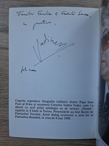 Anticariat: Corneliu Vadim Tudor - Jurnalul Revolutiei, de la Craciun la Paste (cu autograful autorului)