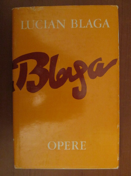 Anticariat: Lucian Blaga - Opere (volumul 6)