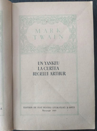 Twain - Opere, volumul 2 (Un yankeu la curtea regelui Arthur)