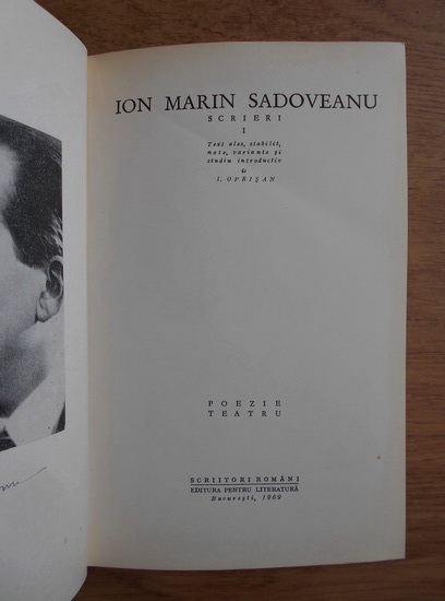 Ion Marin Sadoveanu - Scrieri (volumul 1)