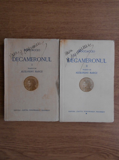 Anticariat: Giovanni Boccaccio - Decameronul (2 volume)