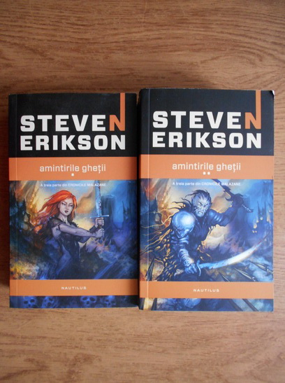 Anticariat: Steven Erikson - Amintirile ghetii (2 volume)