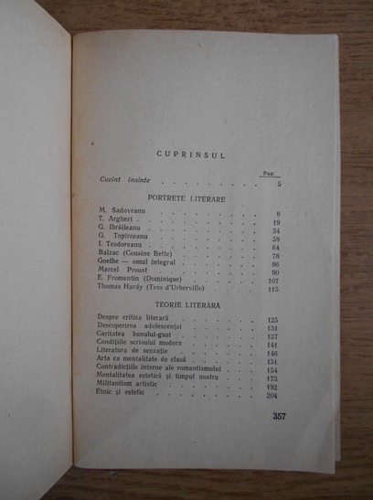 Mihai Ralea - Scrieri din trecut in literatura (volumul 1)