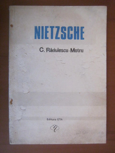 Anticariat: Constantin Radulescu Motru - Nietzsche