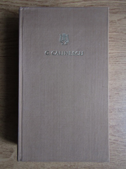 Anticariat: George Calinescu - Opere (volumul 13)