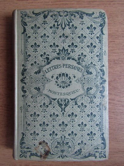 Anticariat: Montesquieu - Lettres Persanes (1907)