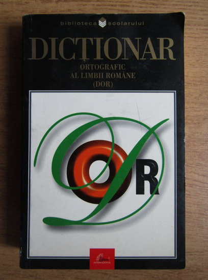 Anticariat: (DOR) Dictionar ortografic al limbii romane