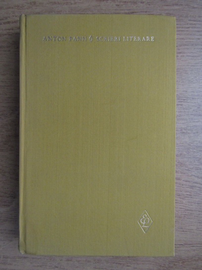 Anticariat: Anton Pann - Scrieri literare (volumul 3)