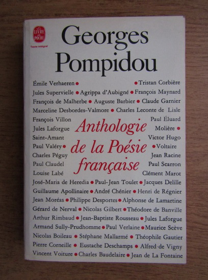 Anticariat: Georges Pompidou - Anthologie de la poesie francaise