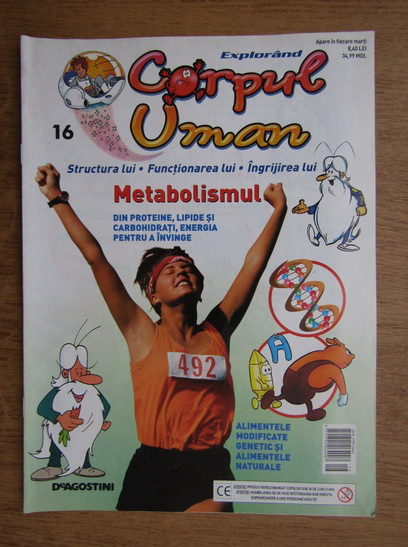 Anticariat: Revista explorand corpul uman. Metabolismul. Nr. 16