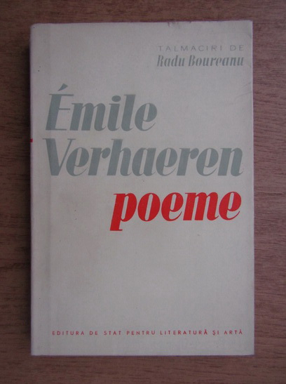 Anticariat: Emile Verhaeren - Poeme