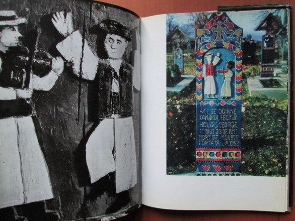 Cimitirul vesel. Monografie sentimentala de Pop Simion cu 116 fotografii de Ion Miclea-Mihale