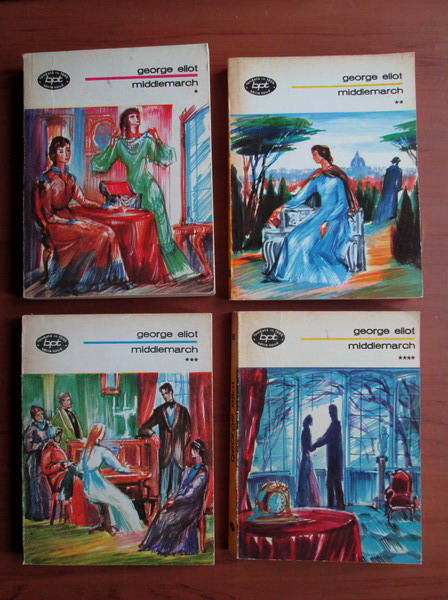 Anticariat: George Eliot - Middlemarch (4 volume)