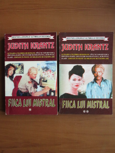 Anticariat: Judith Krantz - Fiica lui Mistral (2 volume)