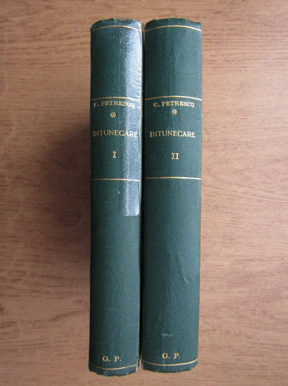 Anticariat: Cezar Petrescu - Intunecare (2 volume, 1934)