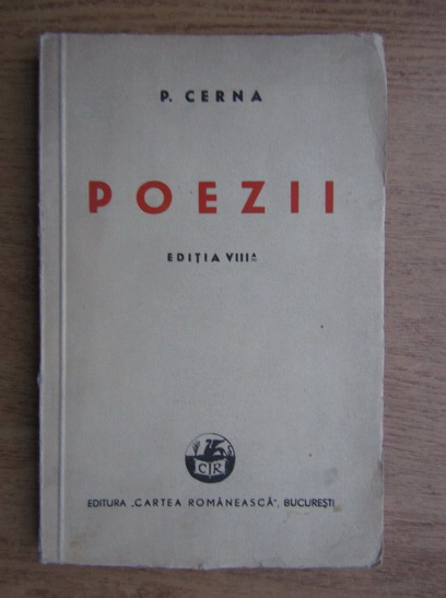 Anticariat: Panait Cerna - Poezii (1942)