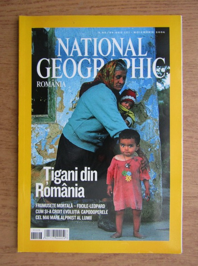 Anticariat: Revista National Geographic Romania, Noiembrie 2006, Tigani din Romania