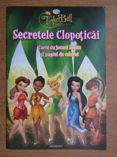 Anticariat: Secretle Clopoticai, carte cu jocuri logice si pagini de colorat