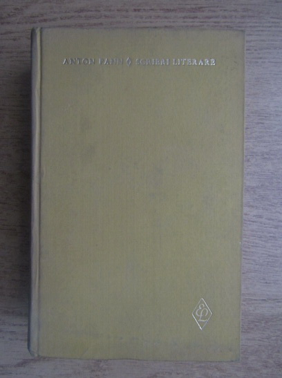 Anticariat: Anton Pann - Scrieri literare (volumul 1)