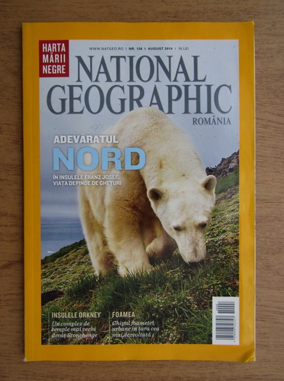 Anticariat: National Geographic, nr. 136 august 2014