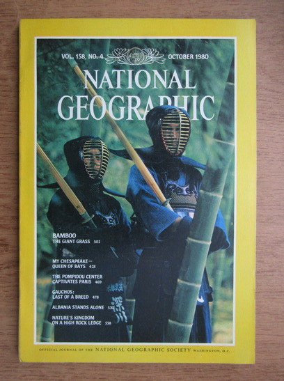 Anticariat: Revista National Geographic, vol. 158, nr. 4, octombrie 1980