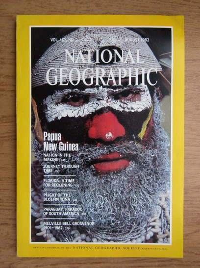Anticariat: Revista National Geographic, vol. 162, nr. 2, August 1982
