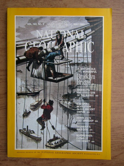 Anticariat: Revista National Geographic, vol. 163, nr. 5, Mai 1983