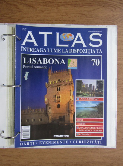 Anticariat: Atlas Intreaga lumea la dispozitia ta. Lisabona, nr. 70