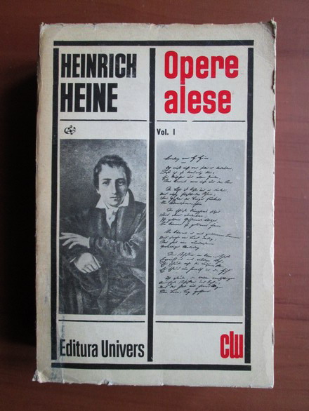 Anticariat: Heinrich Heine - Opere alese (volumul 1)