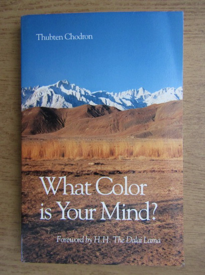 Anticariat: Thubten Chodron - What color is your mind