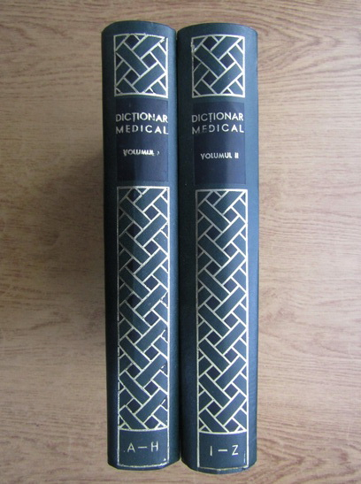 Anticariat: Dictionar medical (2 volume, 1969)