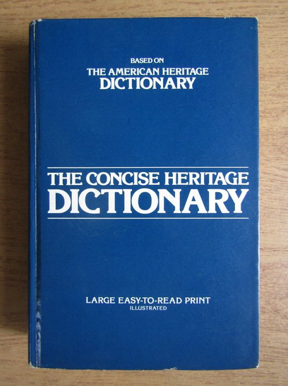 Anticariat: The concise heritage dictionary