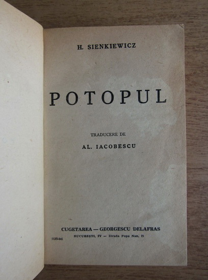 Henryk Sienkiewicz - Potopul (1941)