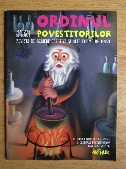 Anticariat: Ordinul povestitorilor. Revista de scrieri creativa si alte forme de magie, nr. 1, mai 2015