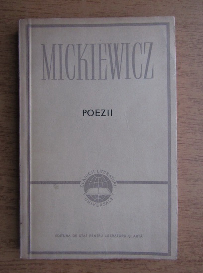Anticariat: Adam Mickiewicz - Poezii