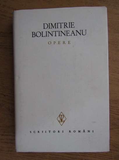 Anticariat: Dimitrie Bolintineanu - Opere (volumul 8)