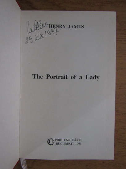 Henry James - The portrait of a lady