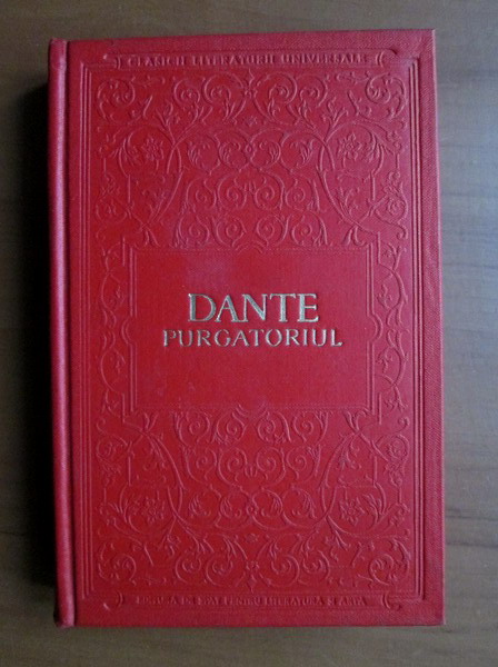 Anticariat: Dante Alighieri - Divina Comedie. Purgatoriul