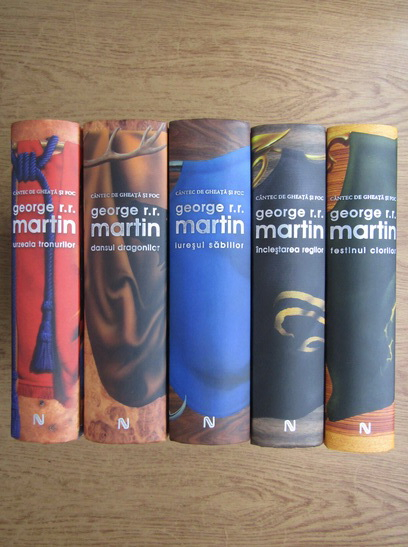 Reserve heroic so much George R. R. Martin - Seria Cantec de Gheata si Foc (5 volume, cartonate) -  Cumpără