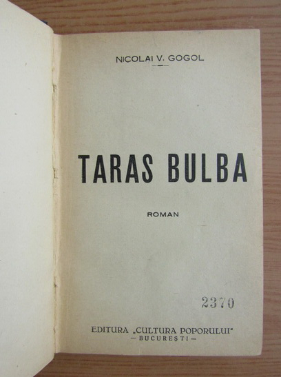 Nicolai Gogol - Taras Bulba (1928)