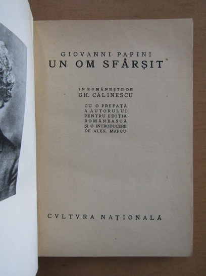 Giovanni Papini - Un om sfarsit (1923)