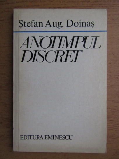 Anticariat: Stefan Augustin Doinas - Anotimpul discret