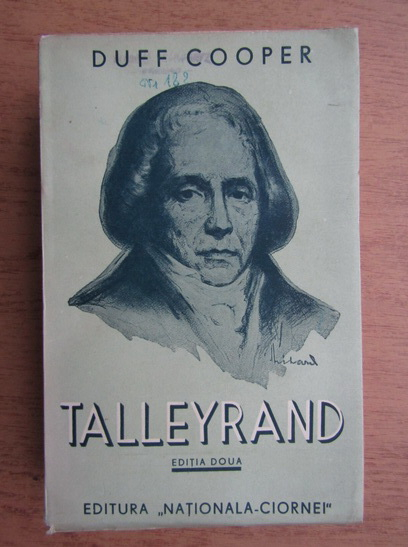 Anticariat: Duff Cooper - Talleyrand (1939)