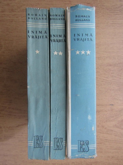 Anticariat: Romain Rolland - Inima vrajita (3 volume)