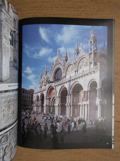 Venezia, 126 illustrazioni a colori, Pianta della Citta (ghid)